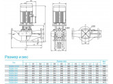 Насос вертикальный циркуляционный CNP серии TD250-14/4
