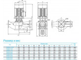 Насос вертикальный циркуляционный CNP серии TD250-14/4S